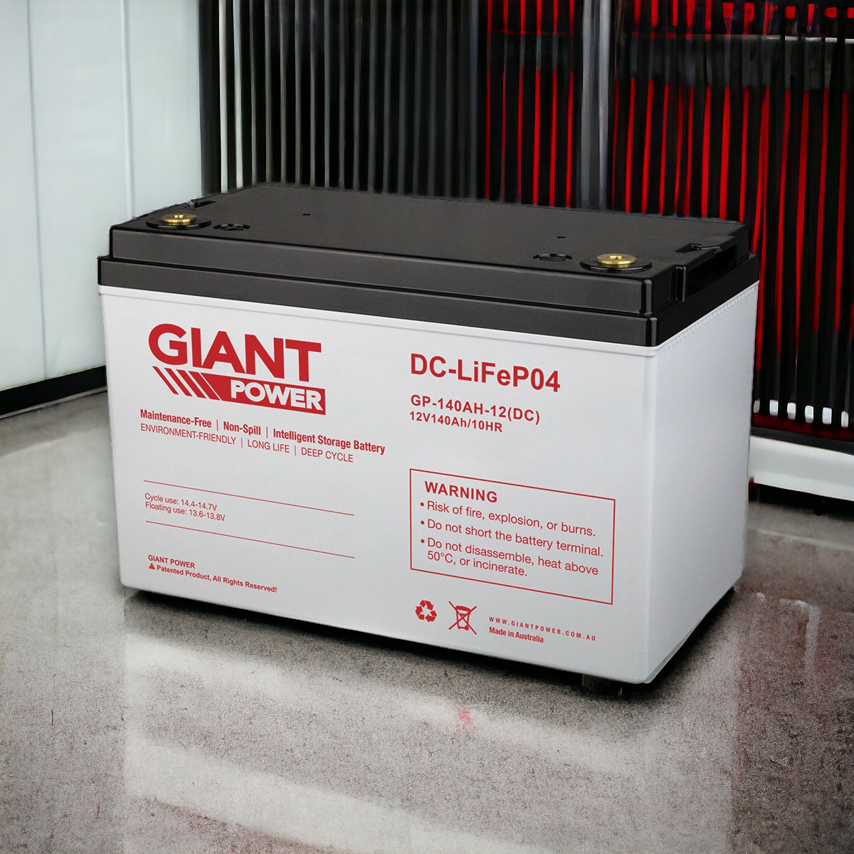 140AH Deep Cycle Battery PackGiant Power 140AH 12V AGM Deep Cycle